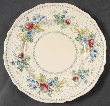 Vale Salad Plate by Crown Ducal