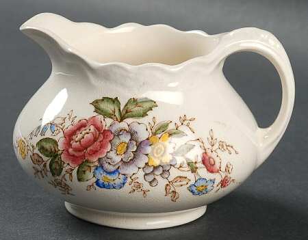 Wilmslow Brown Multicolor Creamer