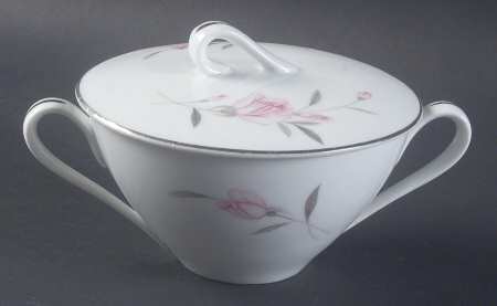 American Beauty Sugar Bowl & Lid