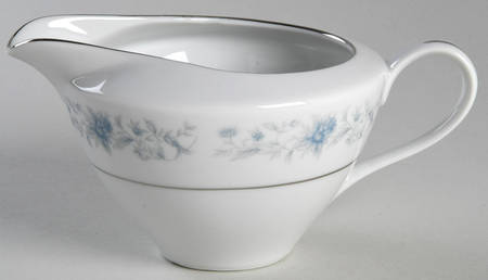Blue Spray Creamer by Crest Wood