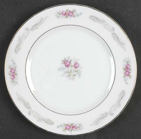 Bridal Rose Bread & Butter Plate