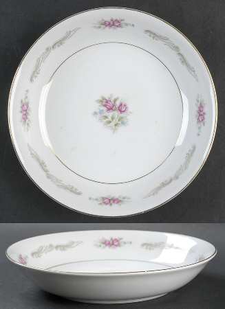 Bridal Rose Coupe Soup Bowl