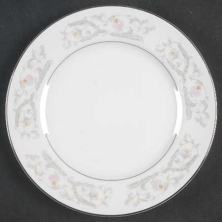 Candle Light Bread & Butter Plate by Crest Wood