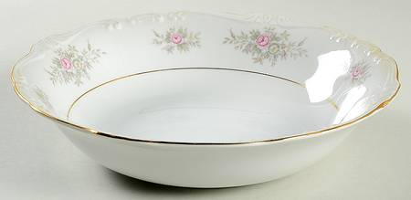 Chatham 9" Round Vegetable Bowl by Crest Wood