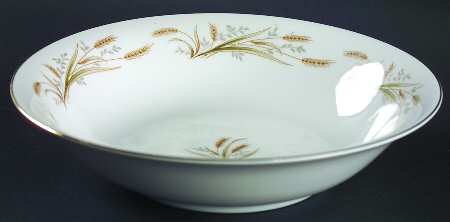 Eternal Wheat 9" Round Vegetable Bowl