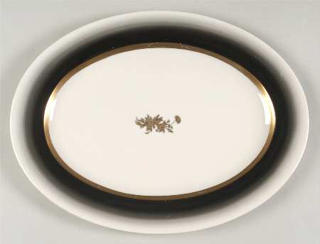 Fascia Rose 14" Oval Serving Platter
