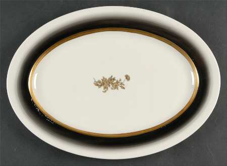 Fascia Rose 13" Oval Serving Platter