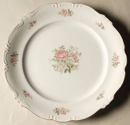 Georgian Rose 12" Chop Plate (Round Platter)