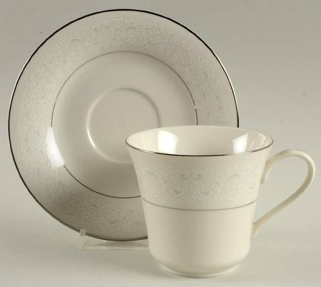 Princess Footed Cup & Saucer Set
