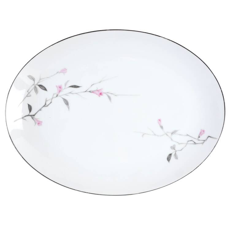 Sakura 12" Oval Serving Platter