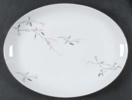 Sakura 16" Oval Serving Platter