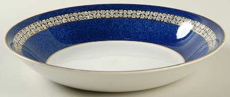 352 Blue Coupe Soup Bowl