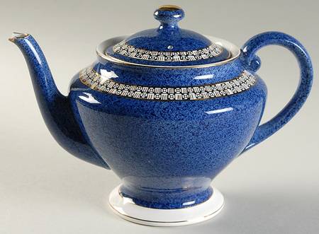 352 Blue Mini Teapot & Lid