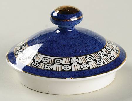 352 Blue Lid for Sugar Bowl