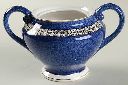 352 Blue Sugar Bowl No Lid