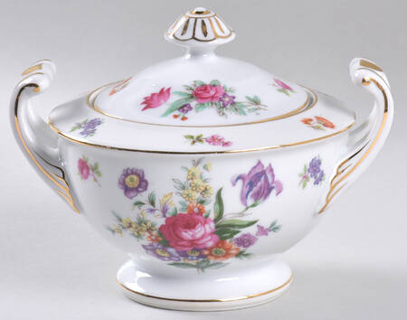 Dresden Sugar Bowl & Lid
