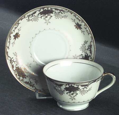 Eldorado Footed Cup & Saucer Set