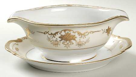 Eldorado Gravy Boat with Attached Underplate