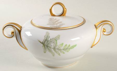 Evergreen Sugar Bowl & Lid