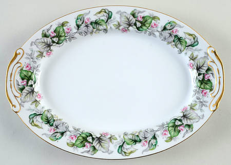 Fairy Blossom 12" Oval Serving Platter