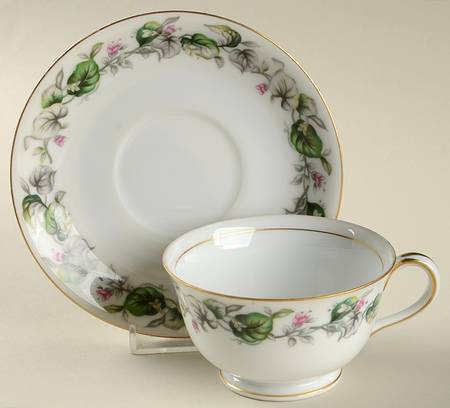 Fairy Blossom Footed Cup & Saucer Set