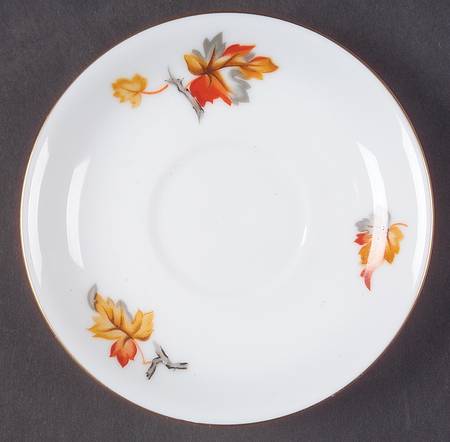 Golden Autumn Saucer