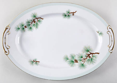 Hakone 16" Oval Serving Platter