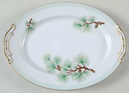 Hakone 12" Oval Serving Platter