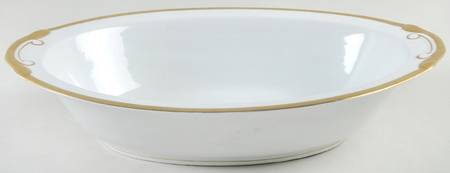 Heritage 10" Oval Vegetable Bowl