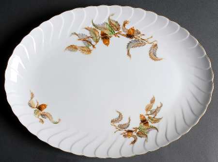 Indian Summer 16" Oval Serving Platter