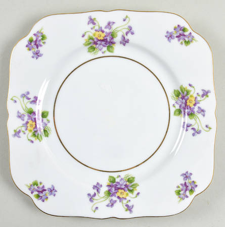 New England Square Salad Plate