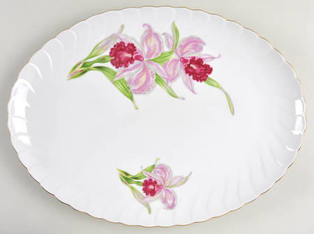 Orchid 12" Oval Serving Platter