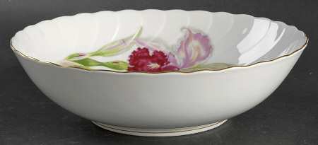 Orchid 9" Round Vegetable Bowl