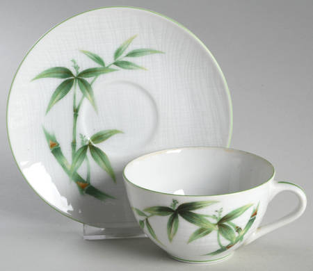 Orient Flat Cup & Saucer Set