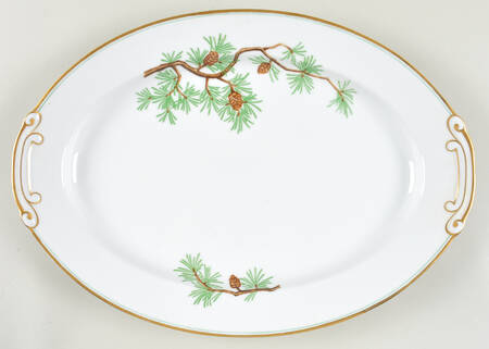 Pioneers 16" Oval Serving Platter