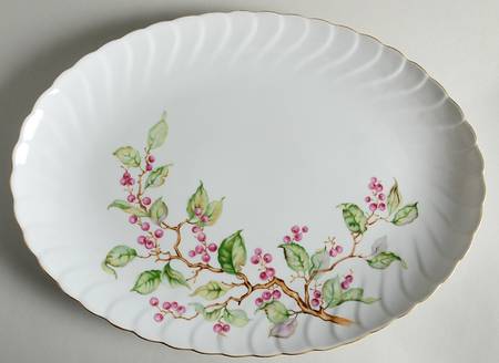 Romance 16" Oval Serving Platter