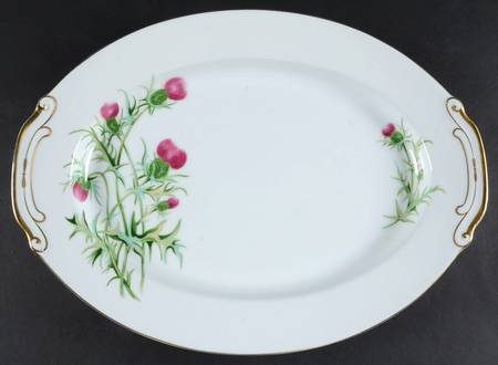 Thistle (355) 16" Oval Serving Platter