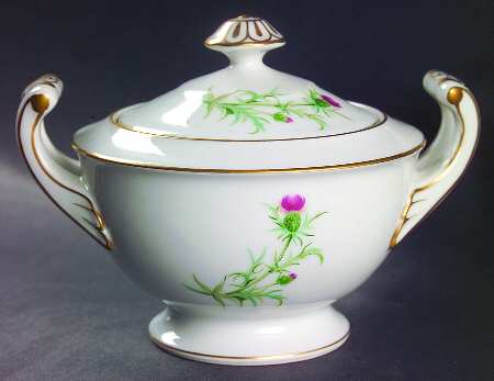 Thistle (371) Sugar Bowl & Lid