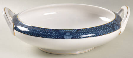 Willow Blue Round Vegetable No Lid