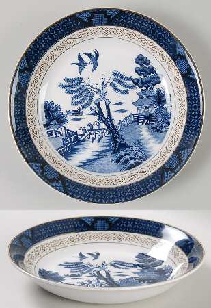 Willow Blue Coupe Soup Bowl