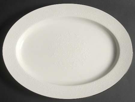 Chantilly 16" Oval Serving Platter