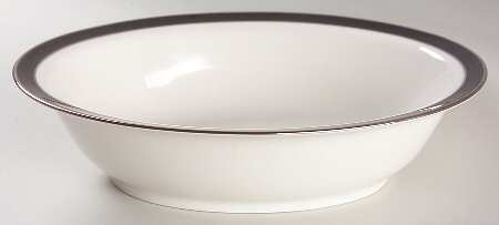 Mystique 10" Oval Vegetable Bowl