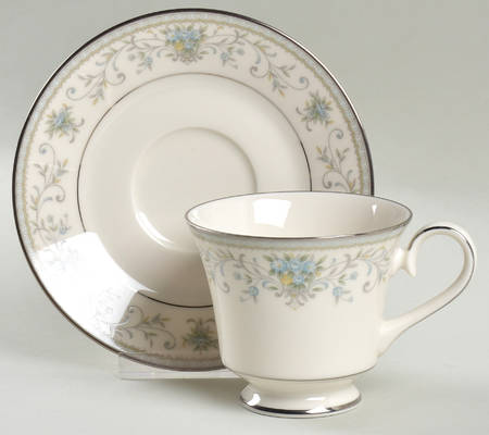 Tivoli Footed Cup & Saucer Set