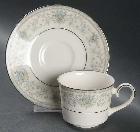 Tivoli Flat Demitasse Cup & Saucer Set