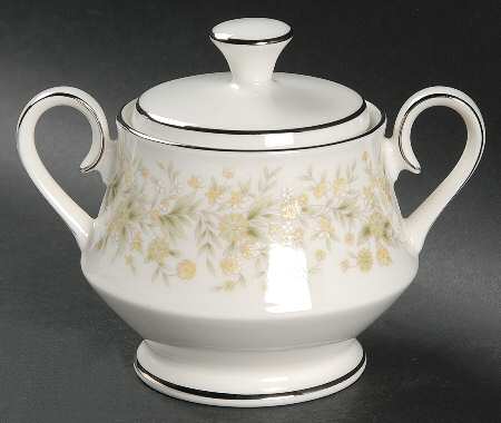 Wild Flower Sugar Bowl & Lid