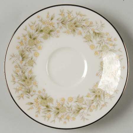 Wild Flower Saucer for Demitasse Cup