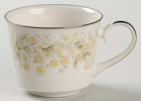 Wild Flower Flat Demitasse Cup
