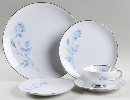 Candlelight Rose 5 Piece Place Setting