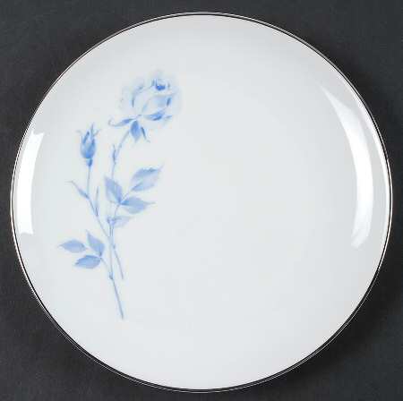 Candlelight Rose Salad Plate