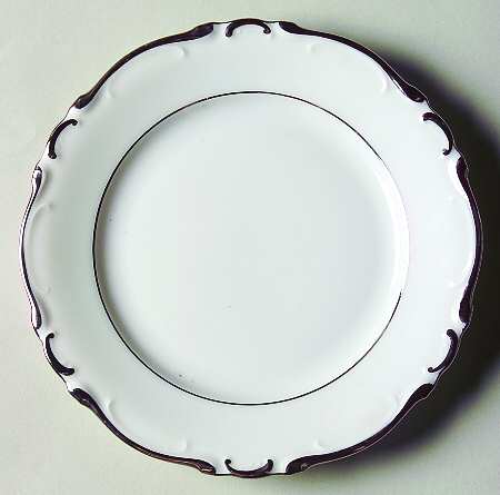 Elegance (Scroll Rim) Bread & Butter Plate